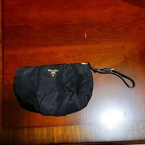 Prada Wristlet EUC Black